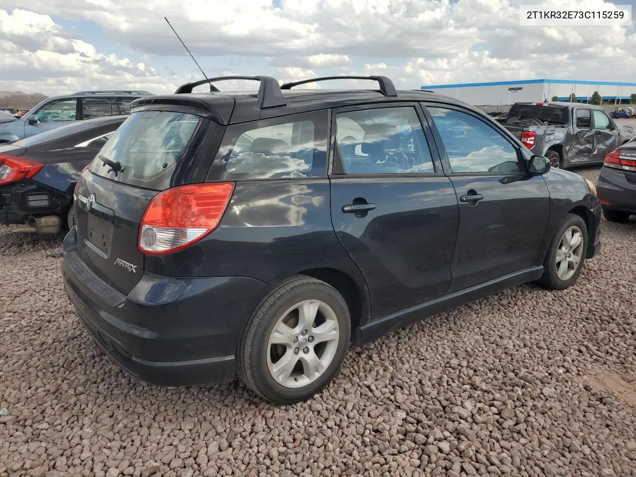 2003 Toyota Corolla Matrix Xr VIN: 2T1KR32E73C115259 Lot: 70839374