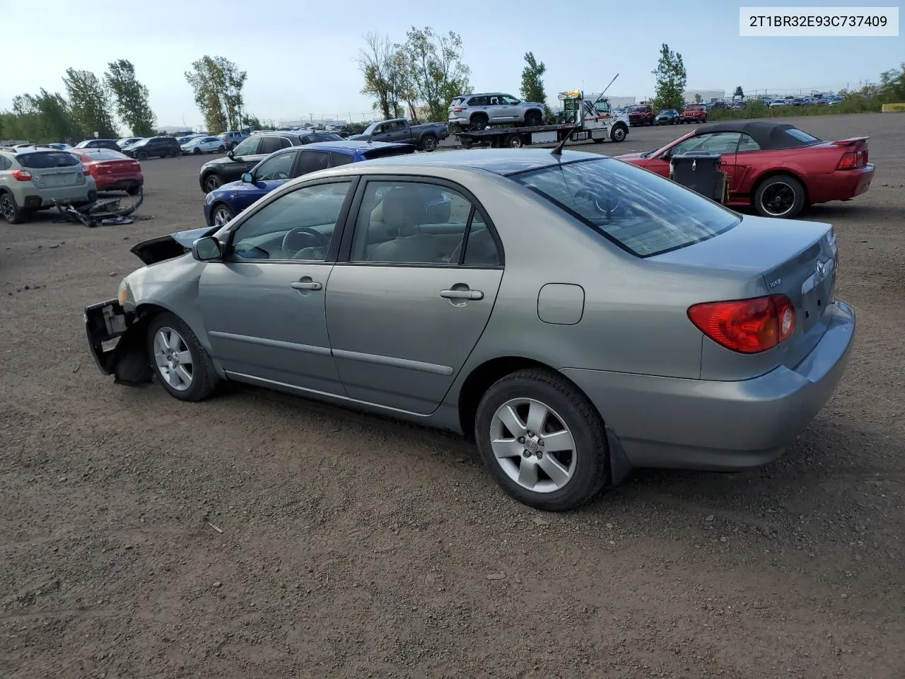 2003 Toyota Corolla Ce VIN: 2T1BR32E93C737409 Lot: 70869074