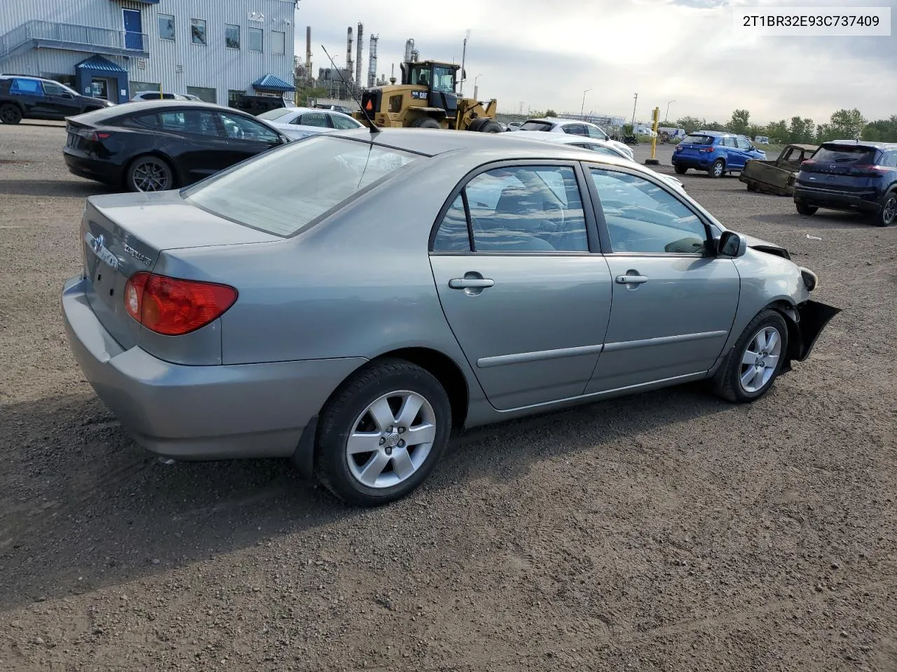 2003 Toyota Corolla Ce VIN: 2T1BR32E93C737409 Lot: 70869074