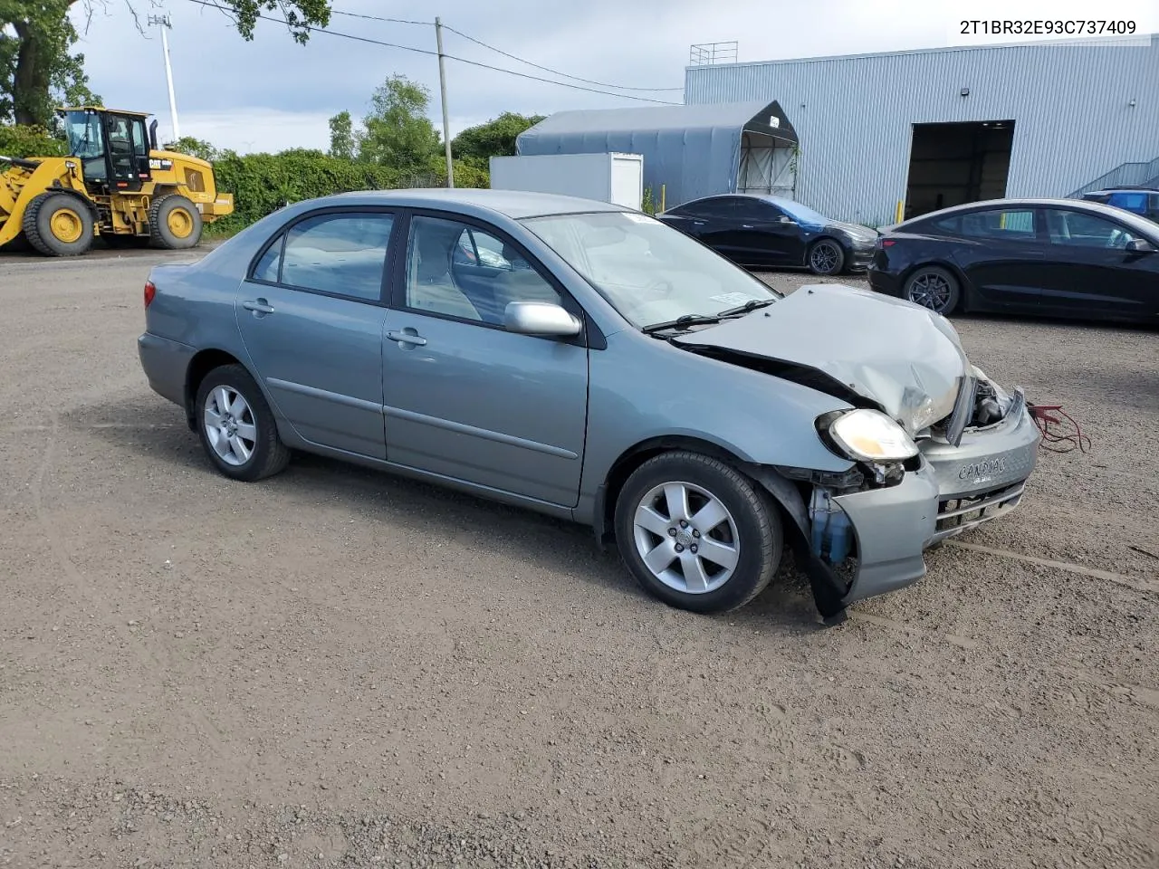 2003 Toyota Corolla Ce VIN: 2T1BR32E93C737409 Lot: 70869074