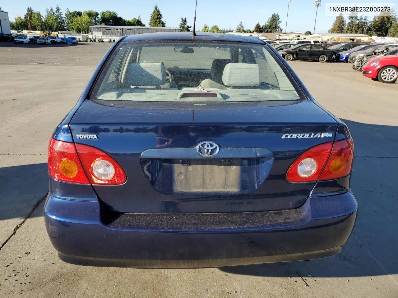 1NXBR38E23Z005273 2003 Toyota Corolla Ce