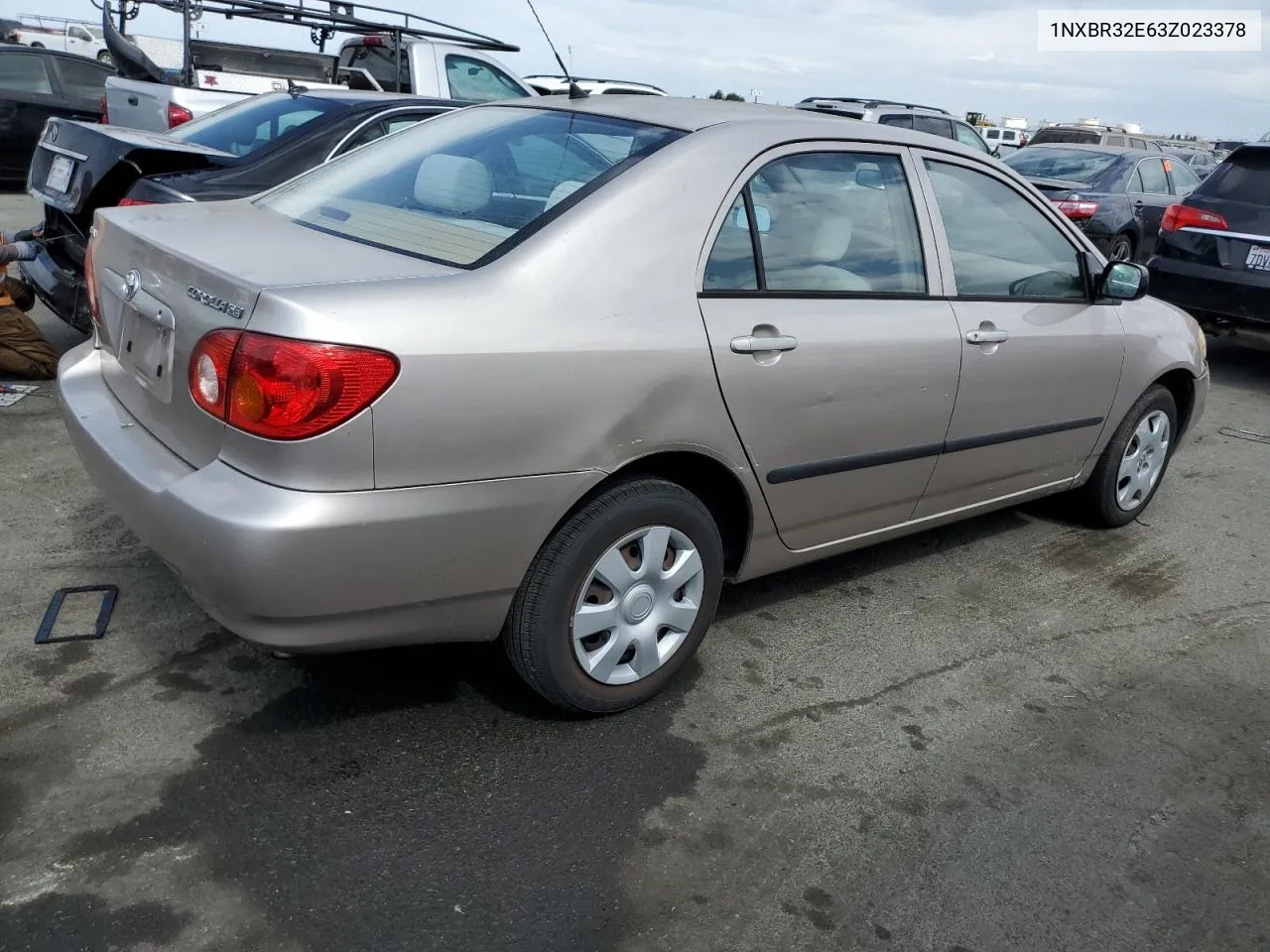 1NXBR32E63Z023378 2003 Toyota Corolla Ce