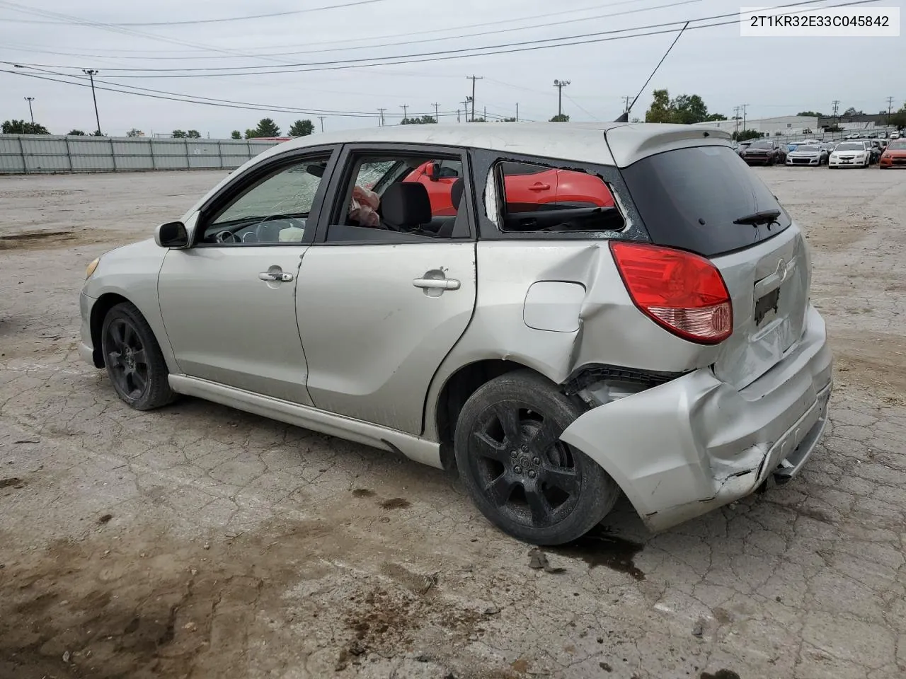 2T1KR32E33C045842 2003 Toyota Corolla Matrix Xr