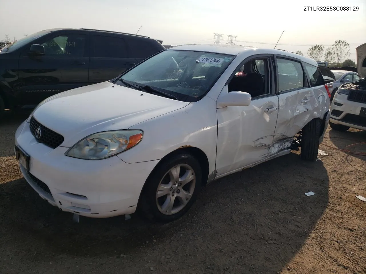 2003 Toyota Corolla Matrix Base VIN: 2T1LR32E53C088129 Lot: 71261394