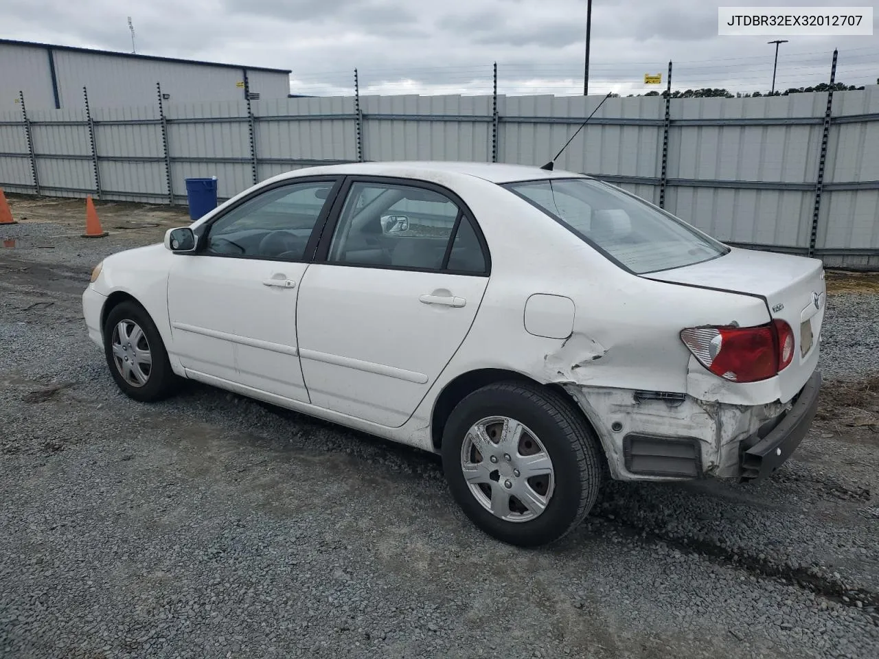 2003 Toyota Corolla Ce VIN: JTDBR32EX32012707 Lot: 71264204