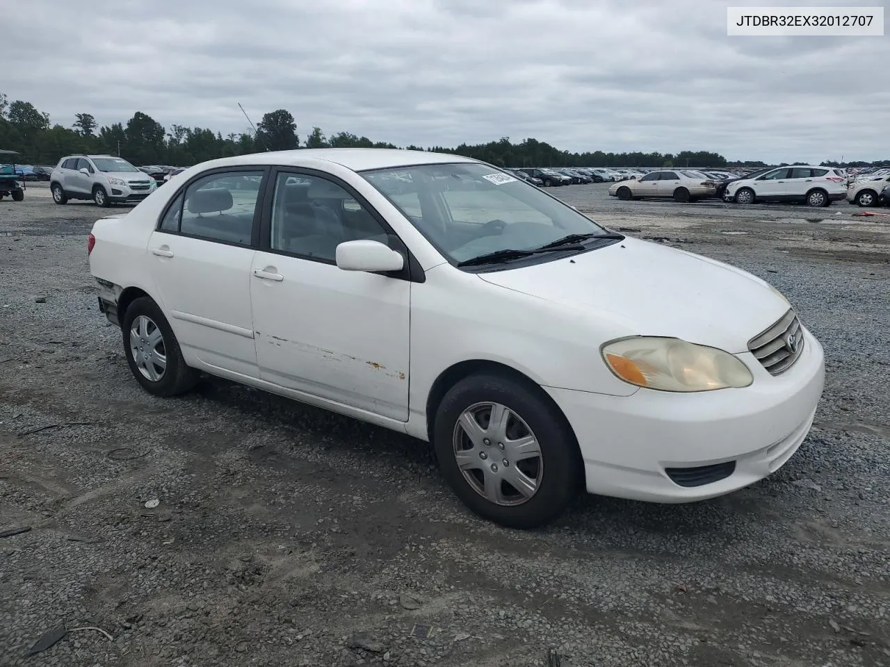 2003 Toyota Corolla Ce VIN: JTDBR32EX32012707 Lot: 71264204