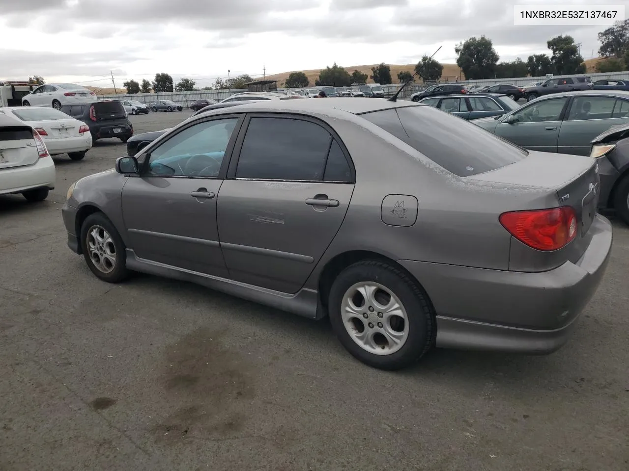 2003 Toyota Corolla Ce VIN: 1NXBR32E53Z137467 Lot: 71413434