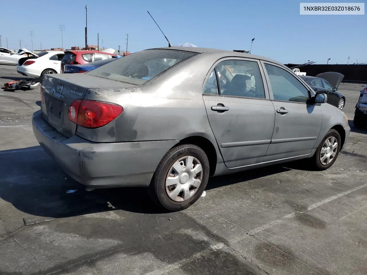 2003 Toyota Corolla Ce VIN: 1NXBR32E03Z018676 Lot: 71427664