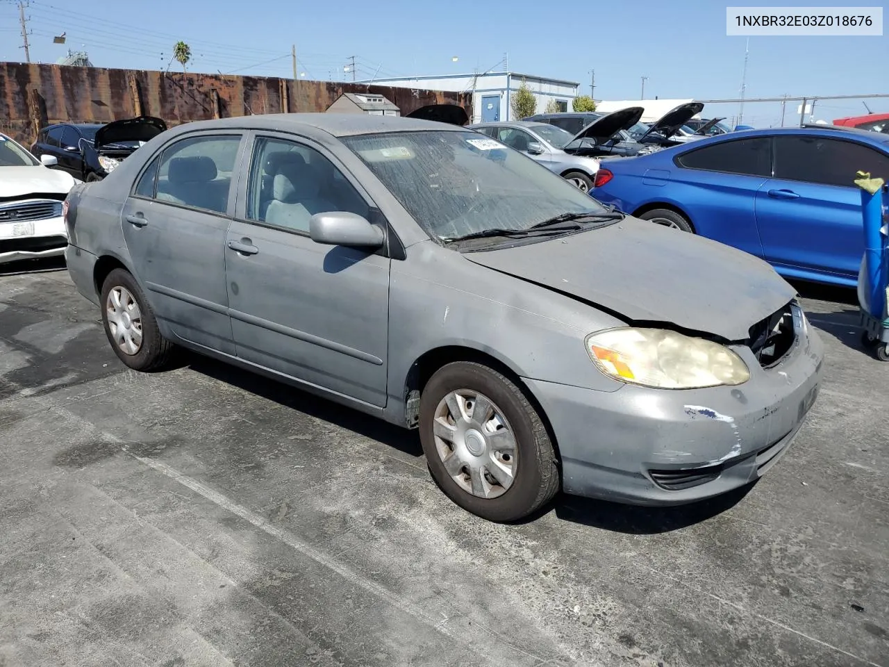 2003 Toyota Corolla Ce VIN: 1NXBR32E03Z018676 Lot: 71427664