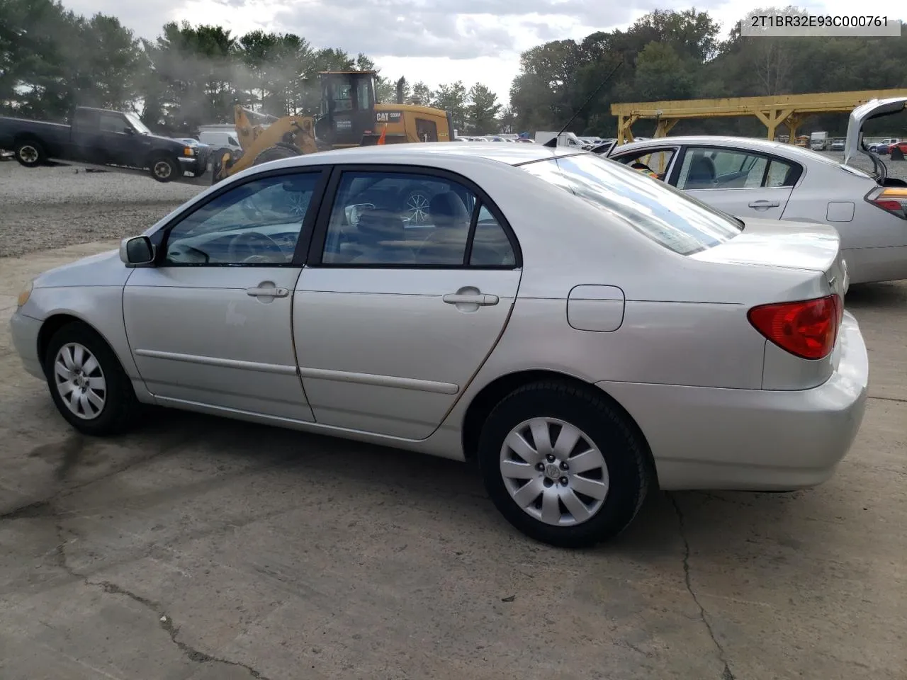 2003 Toyota Corolla Ce VIN: 2T1BR32E93C000761 Lot: 71444433