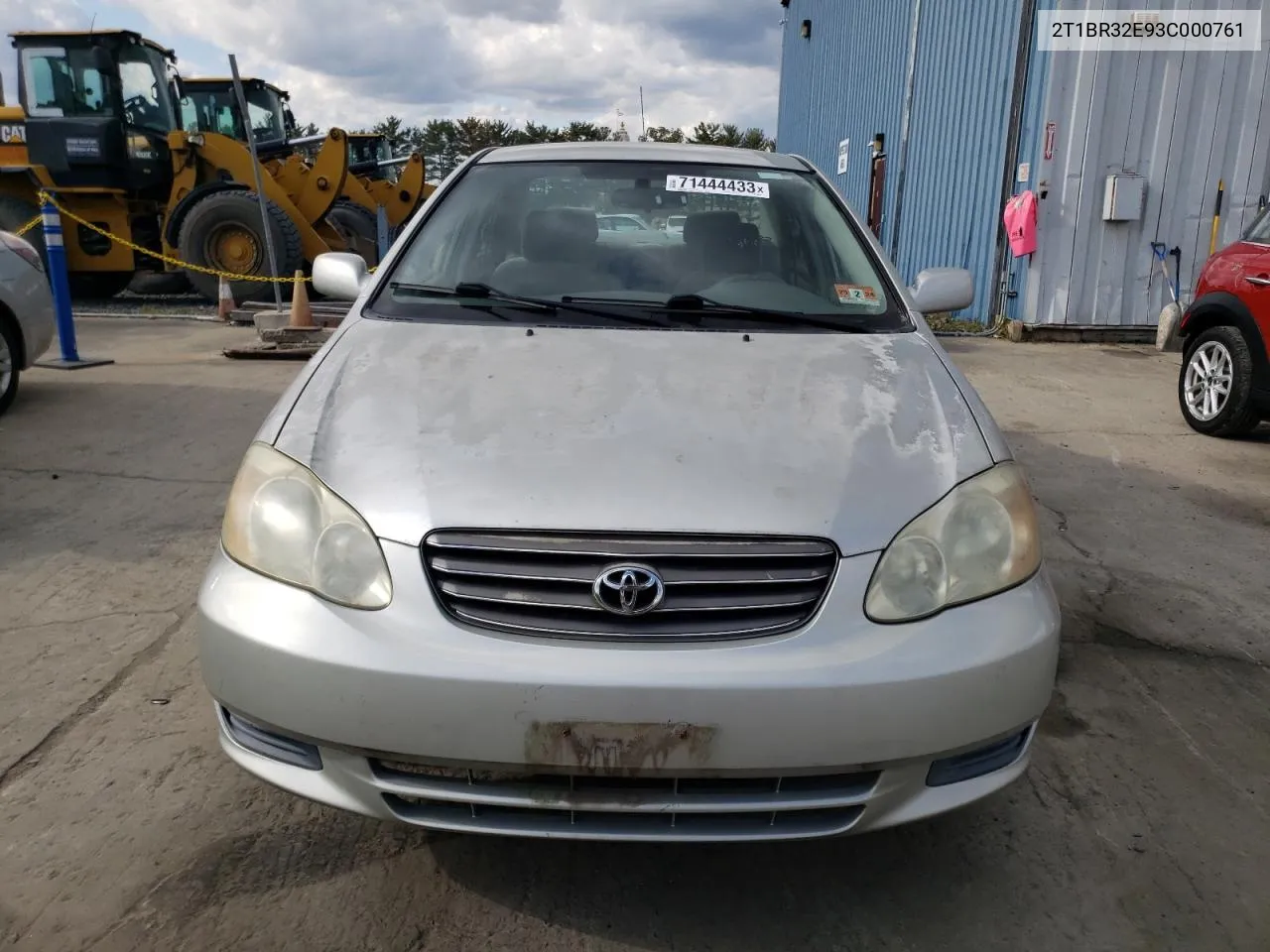 2T1BR32E93C000761 2003 Toyota Corolla Ce