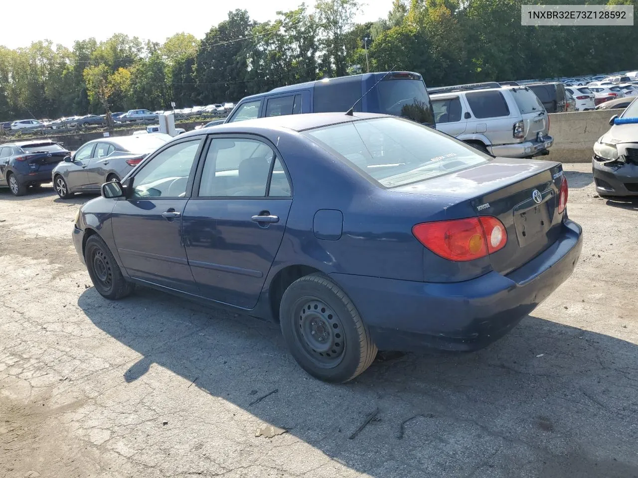 2003 Toyota Corolla Ce VIN: 1NXBR32E73Z128592 Lot: 71647644