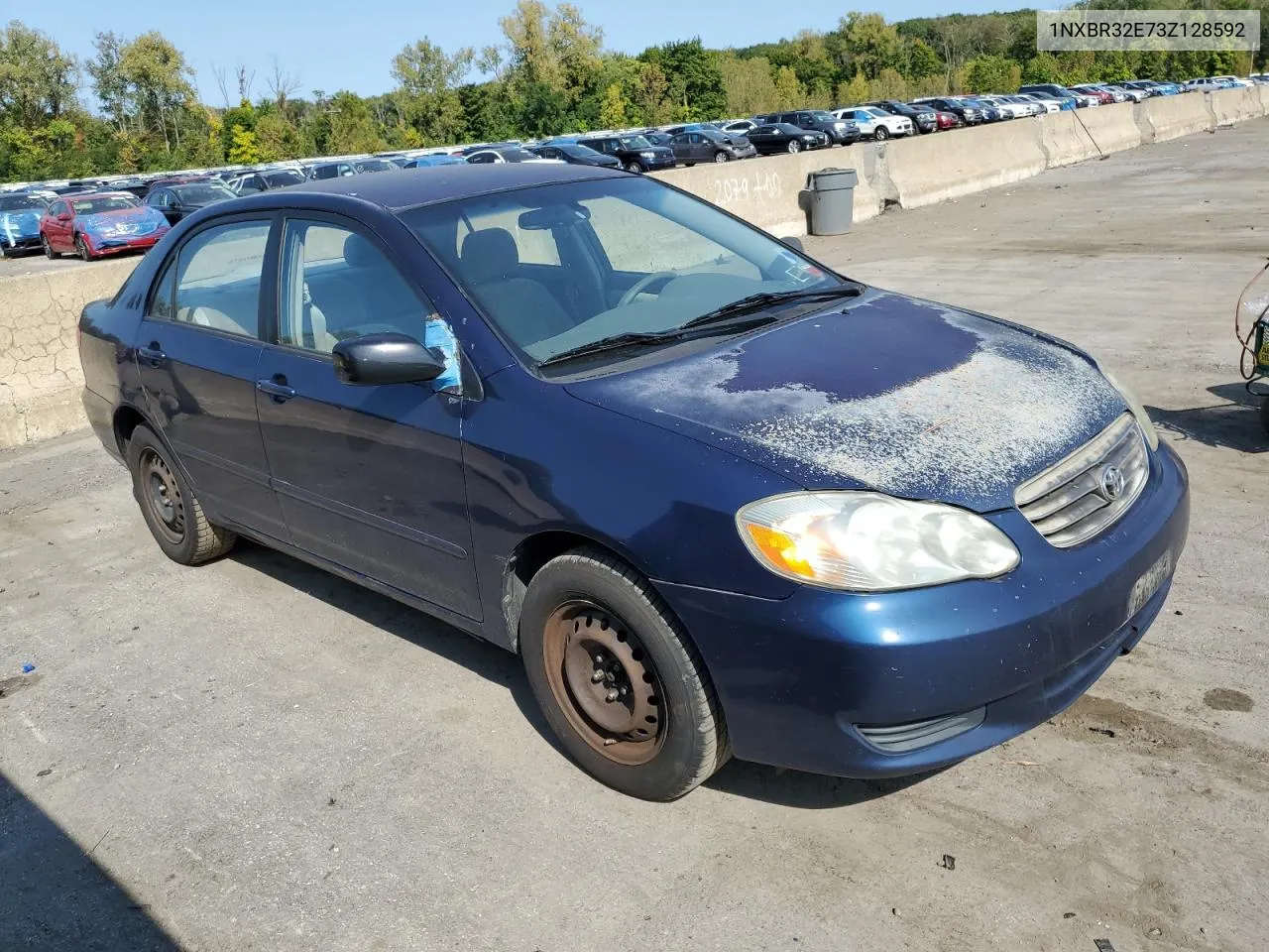 2003 Toyota Corolla Ce VIN: 1NXBR32E73Z128592 Lot: 71647644