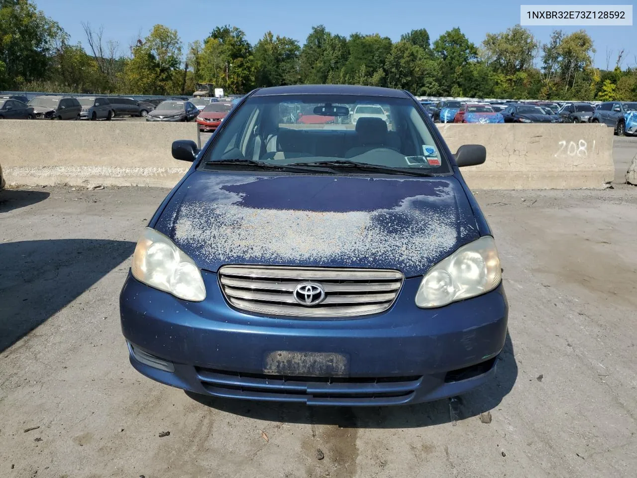 2003 Toyota Corolla Ce VIN: 1NXBR32E73Z128592 Lot: 71647644