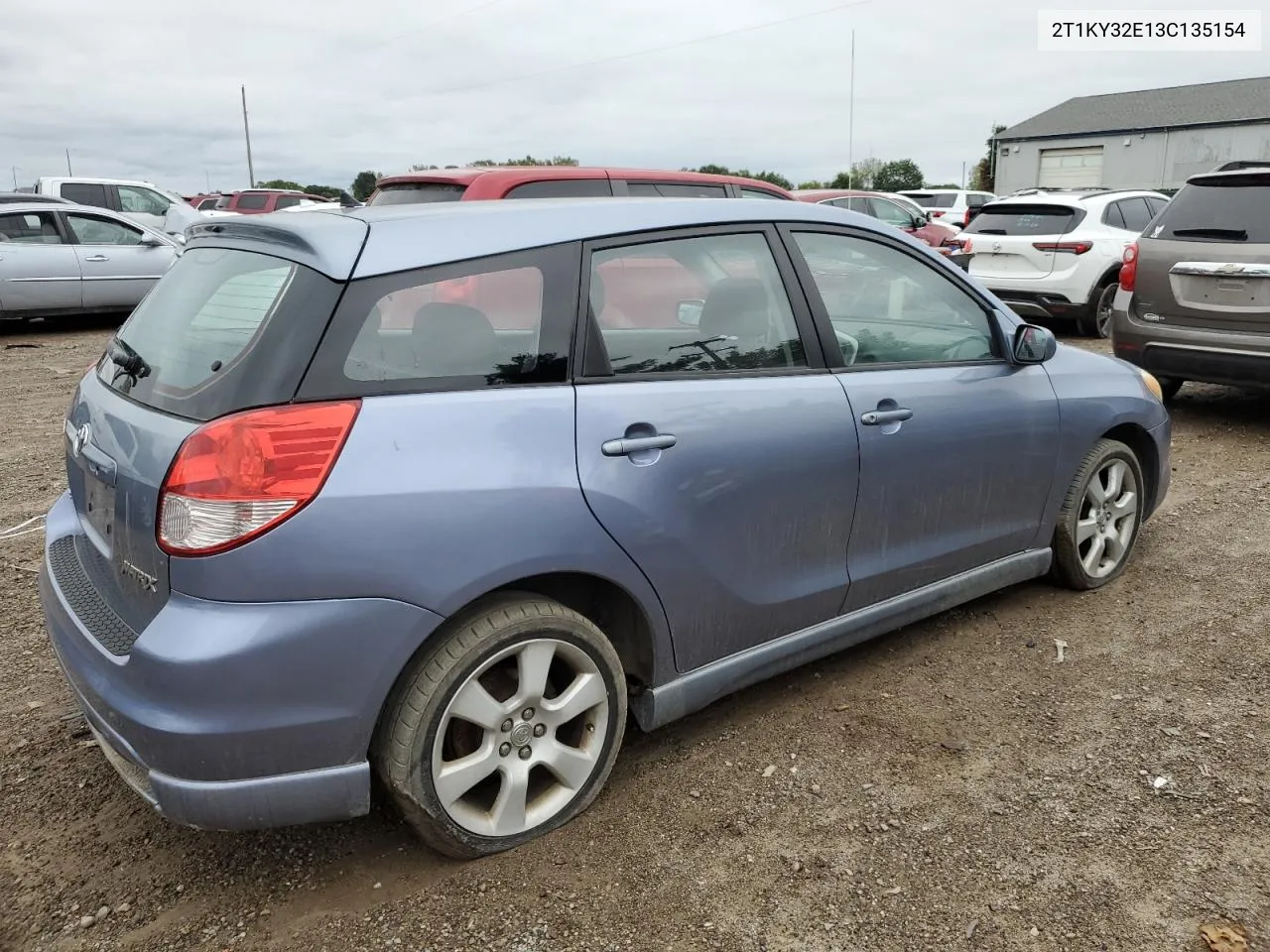 2003 Toyota Corolla Matrix Xrs VIN: 2T1KY32E13C135154 Lot: 71928314