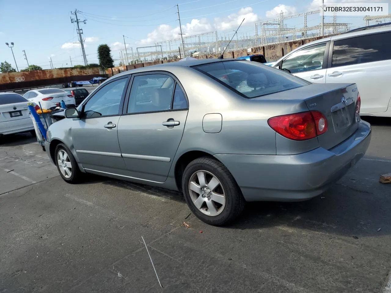 2003 Toyota Corolla Ce VIN: JTDBR32E330041171 Lot: 72032904