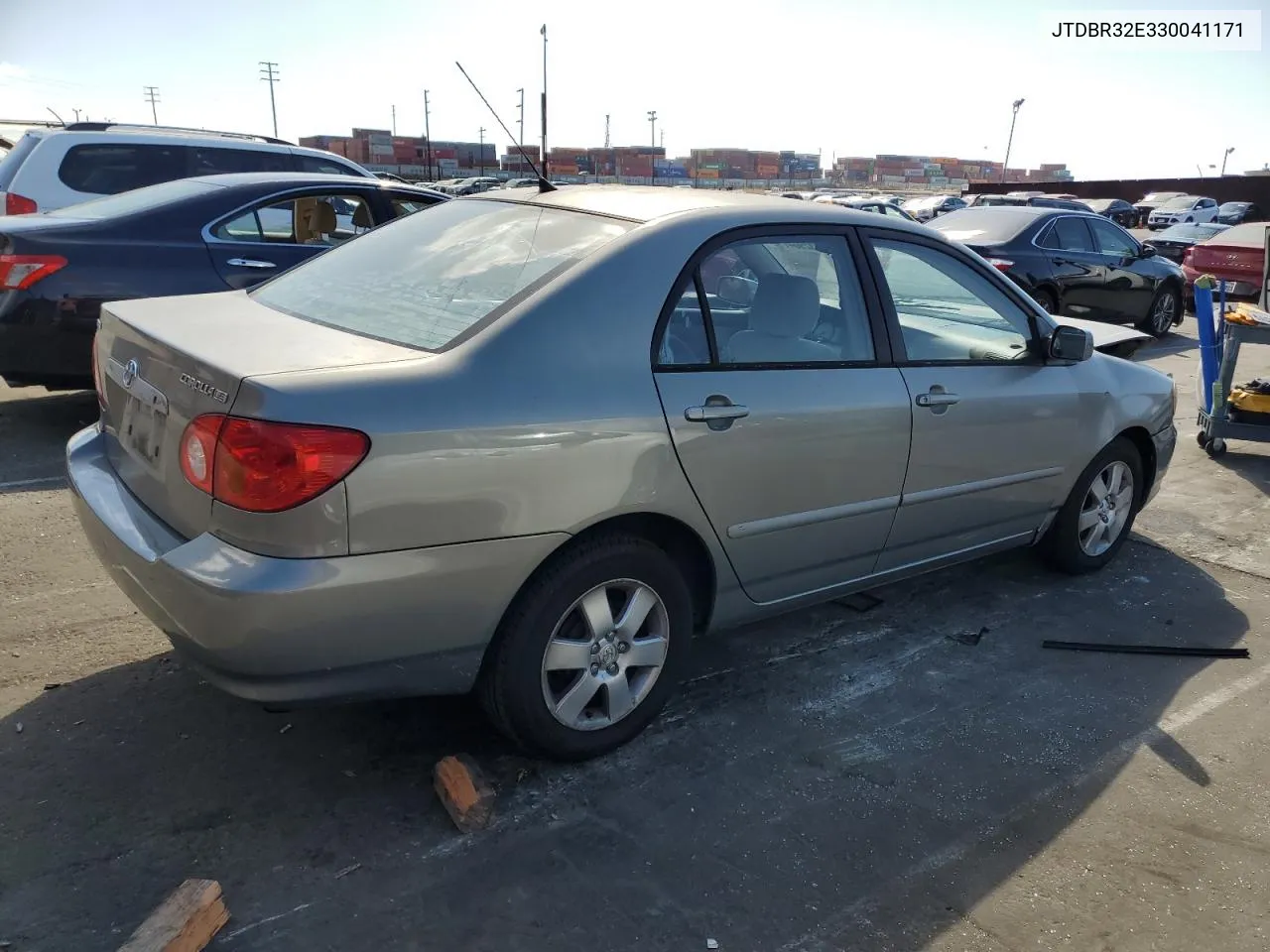 2003 Toyota Corolla Ce VIN: JTDBR32E330041171 Lot: 72032904