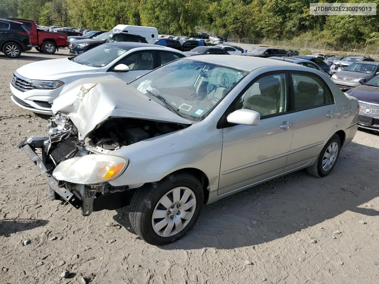 2003 Toyota Corolla Ce VIN: JTDBR32E230029013 Lot: 72151094