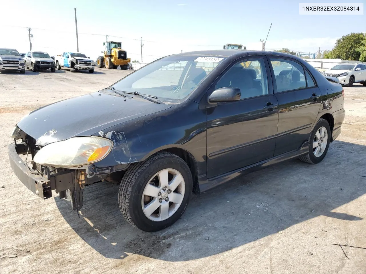 2003 Toyota Corolla Ce VIN: 1NXBR32EX3Z084314 Lot: 72289154