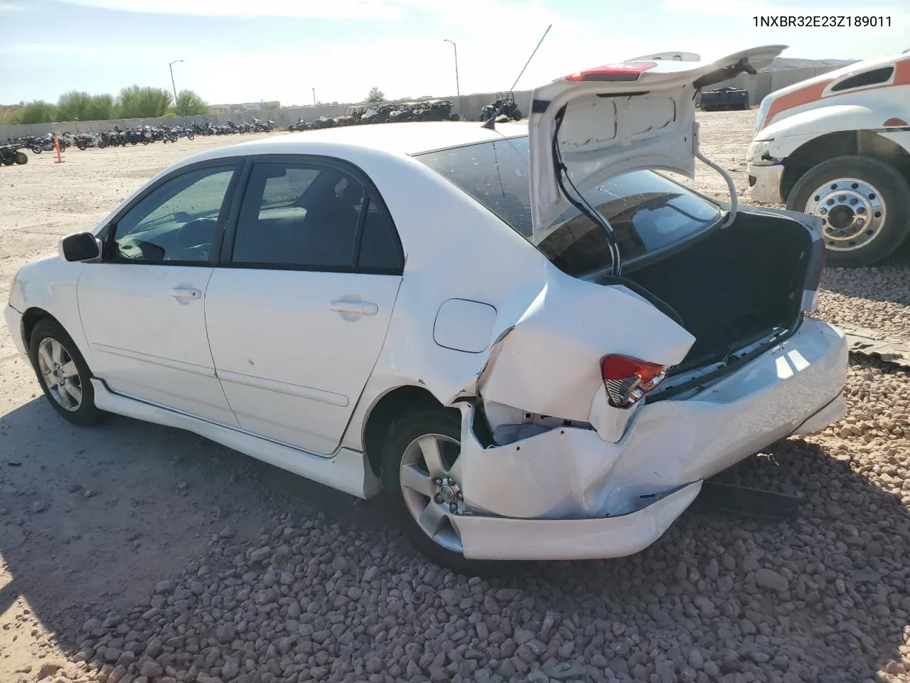 2003 Toyota Corolla Ce VIN: 1NXBR32E23Z189011 Lot: 72368284