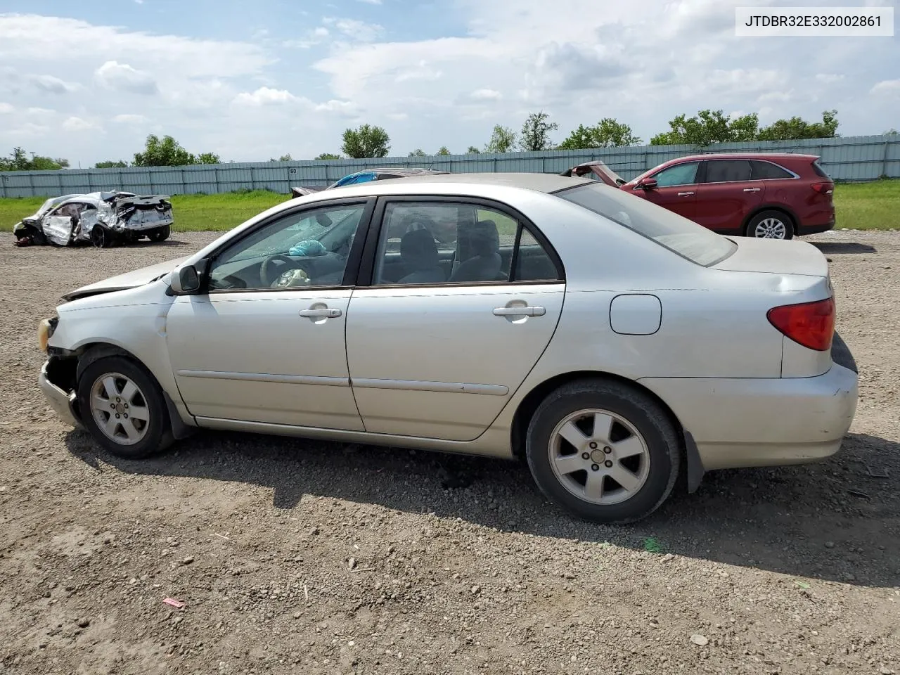 2003 Toyota Corolla Ce VIN: JTDBR32E332002861 Lot: 72988704