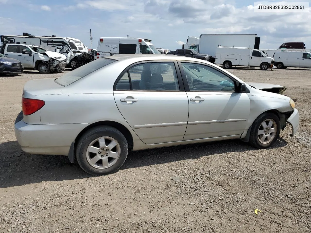 2003 Toyota Corolla Ce VIN: JTDBR32E332002861 Lot: 72988704