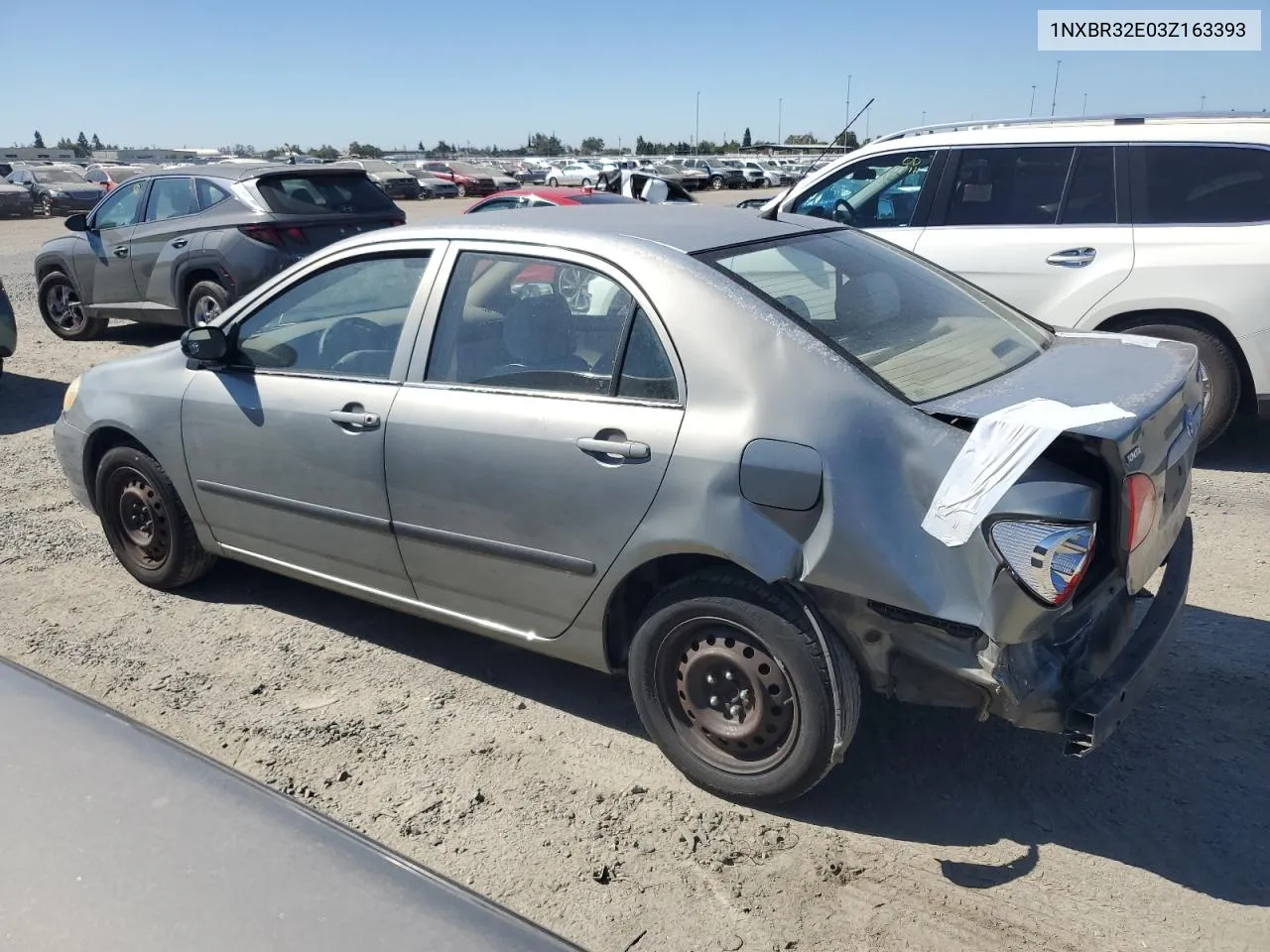 2003 Toyota Corolla Ce VIN: 1NXBR32E03Z163393 Lot: 73138594