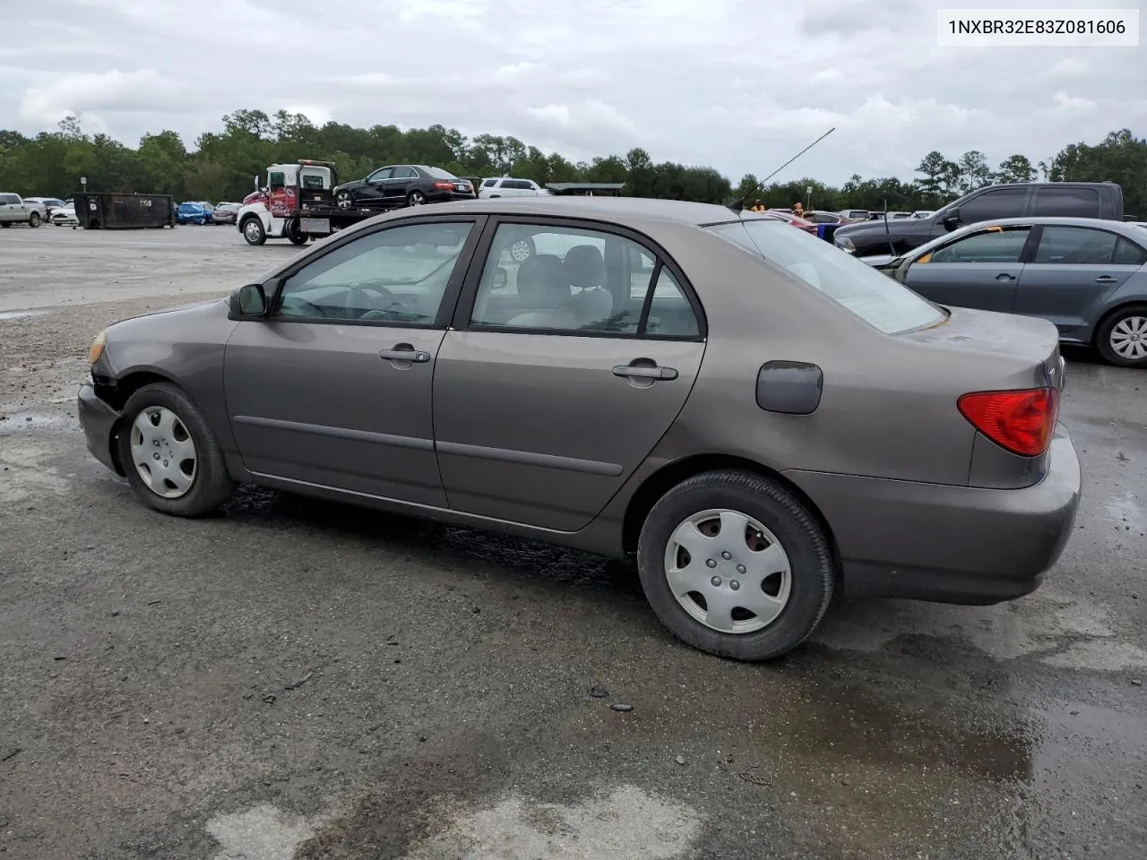 2003 Toyota Corolla Ce VIN: 1NXBR32E83Z081606 Lot: 73148704