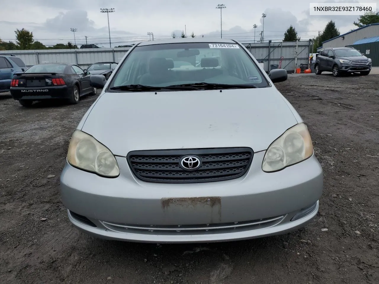 1NXBR32E93Z178460 2003 Toyota Corolla Ce