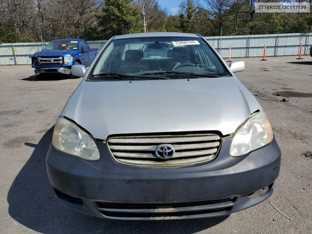 2003 Toyota Corolla Ce VIN: 2T1BR32E73C117139 Lot: 73400744