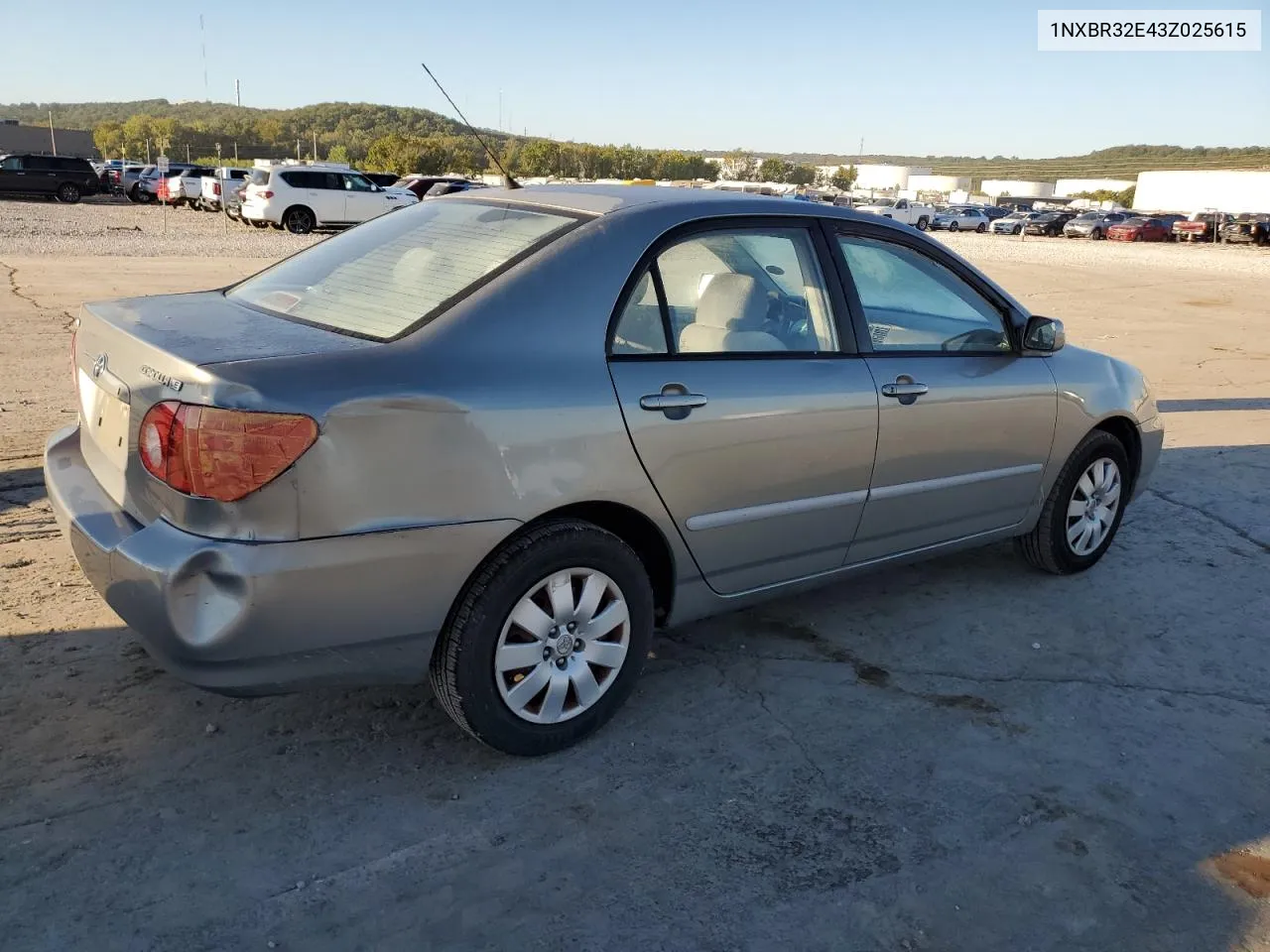 2003 Toyota Corolla Ce VIN: 1NXBR32E43Z025615 Lot: 73783374