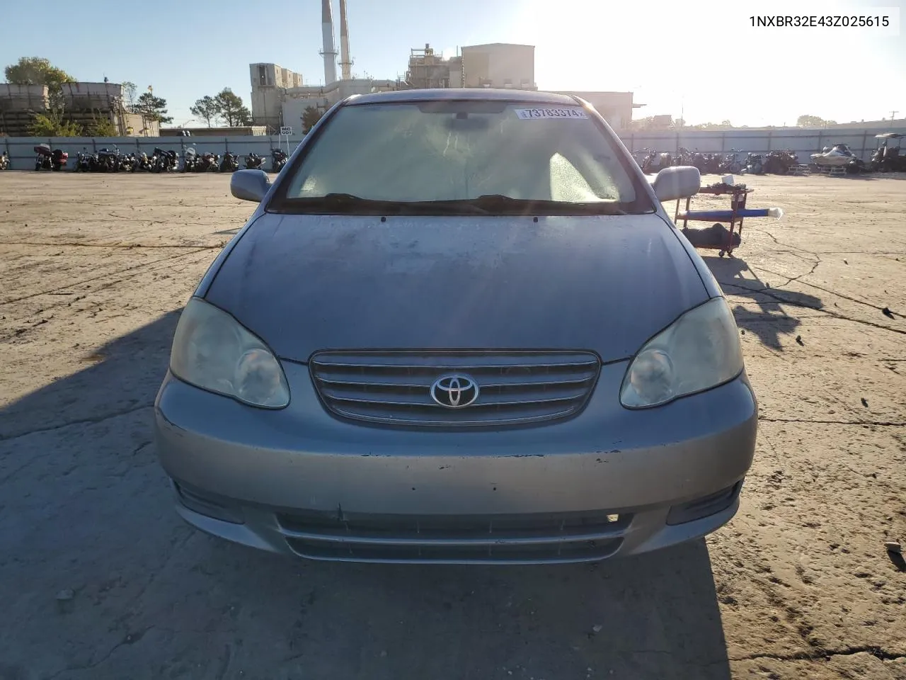 2003 Toyota Corolla Ce VIN: 1NXBR32E43Z025615 Lot: 73783374