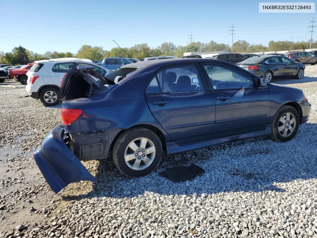 2003 Toyota Corolla Ce VIN: 1NXBR32E53Z128493 Lot: 74056034