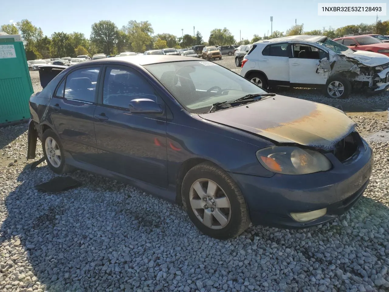 2003 Toyota Corolla Ce VIN: 1NXBR32E53Z128493 Lot: 74056034