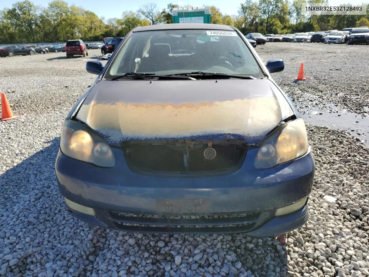 2003 Toyota Corolla Ce VIN: 1NXBR32E53Z128493 Lot: 74056034