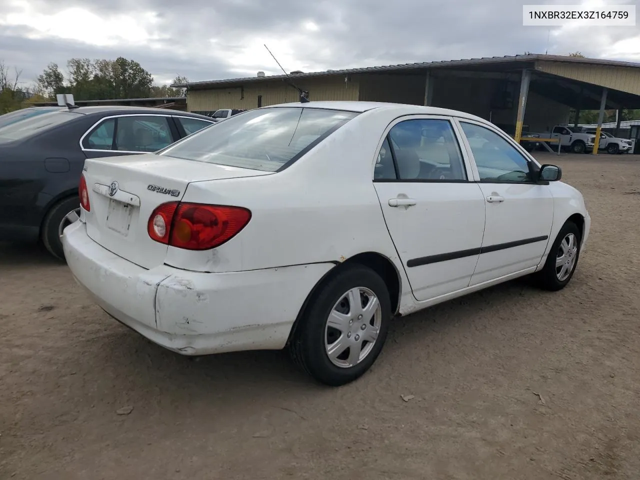 2003 Toyota Corolla Ce VIN: 1NXBR32EX3Z164759 Lot: 74078974