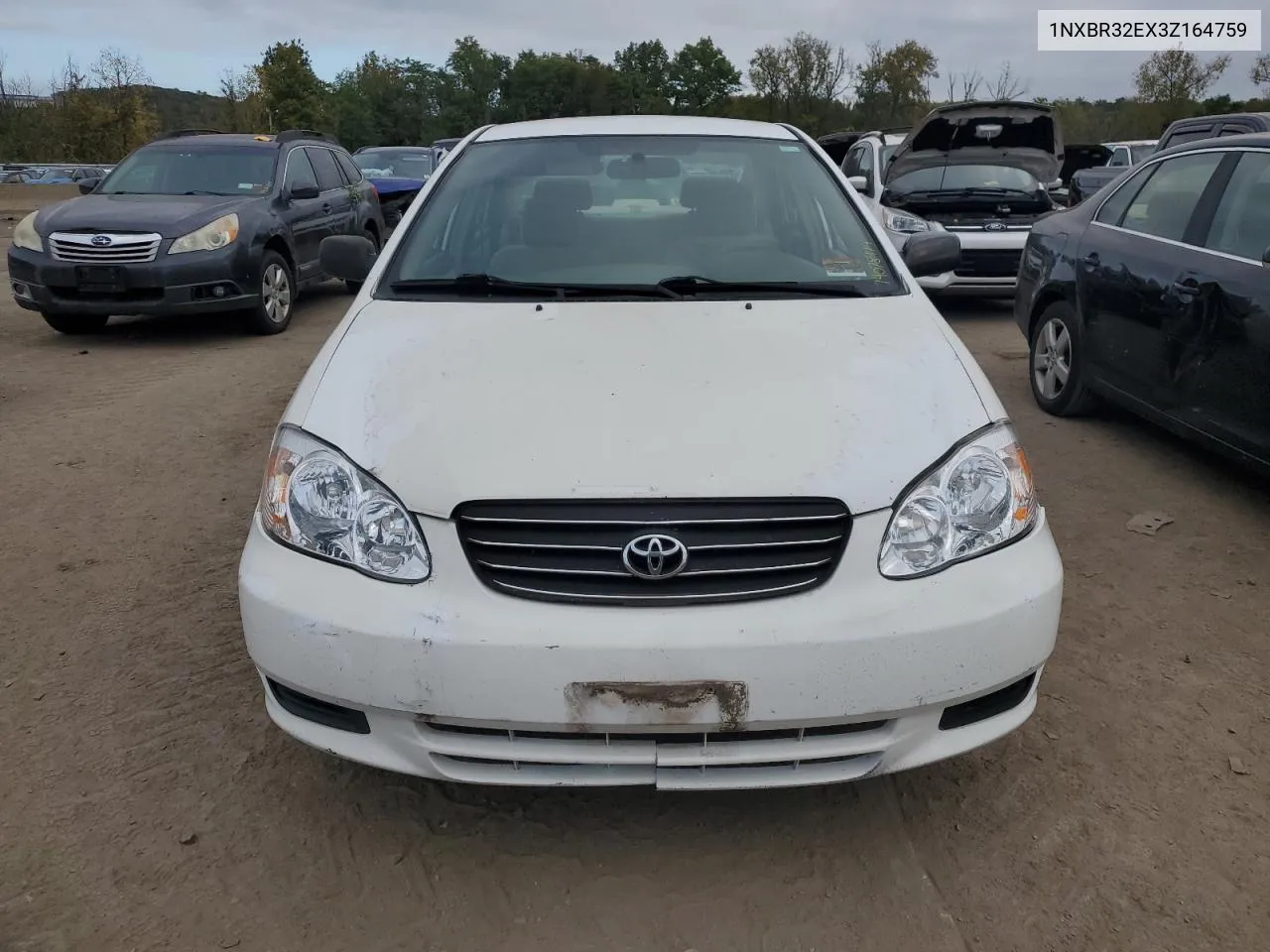 2003 Toyota Corolla Ce VIN: 1NXBR32EX3Z164759 Lot: 74078974