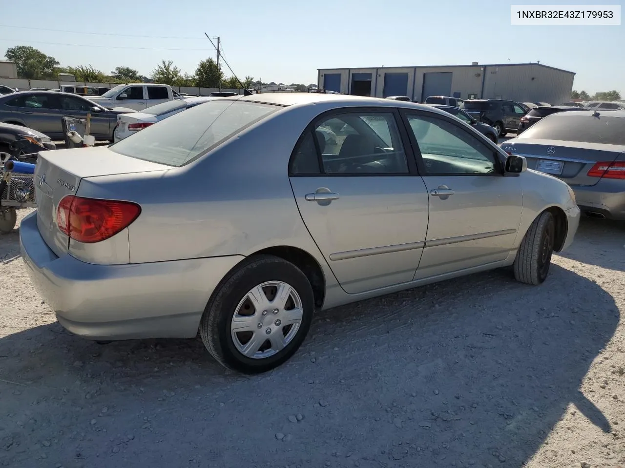 2003 Toyota Corolla Ce VIN: 1NXBR32E43Z179953 Lot: 74453974