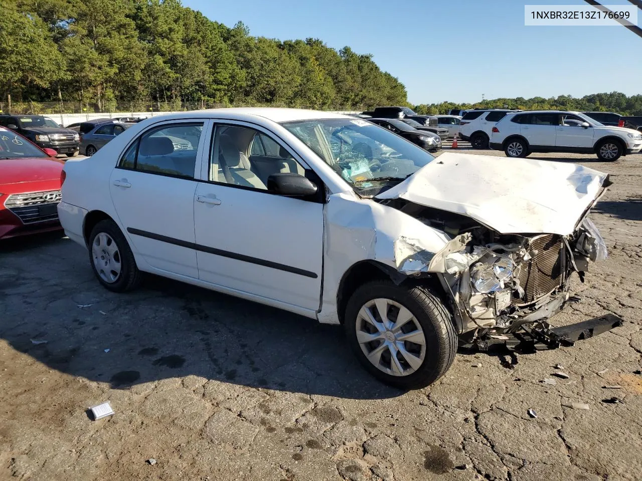 2003 Toyota Corolla Ce VIN: 1NXBR32E13Z176699 Lot: 74903144