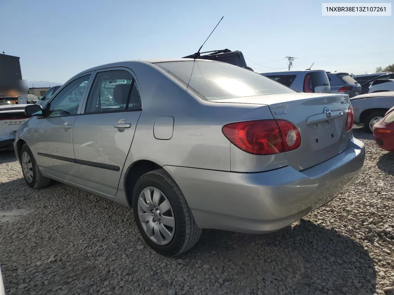 2003 Toyota Corolla Ce VIN: 1NXBR38E13Z107261 Lot: 76290464