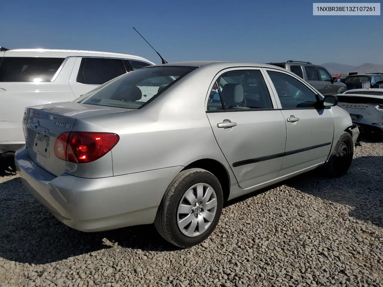 2003 Toyota Corolla Ce VIN: 1NXBR38E13Z107261 Lot: 76290464