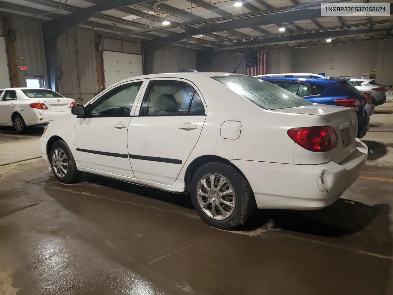 2003 Toyota Corolla Ce VIN: 1NXBR32E53Z058624 Lot: 76315154