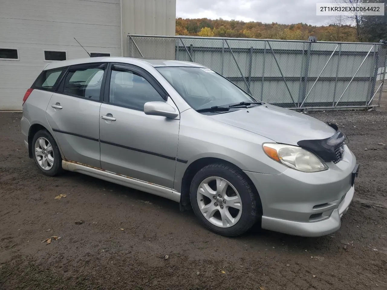 2003 Toyota Corolla Matrix Xr VIN: 2T1KR32EX3C064422 Lot: 76330664