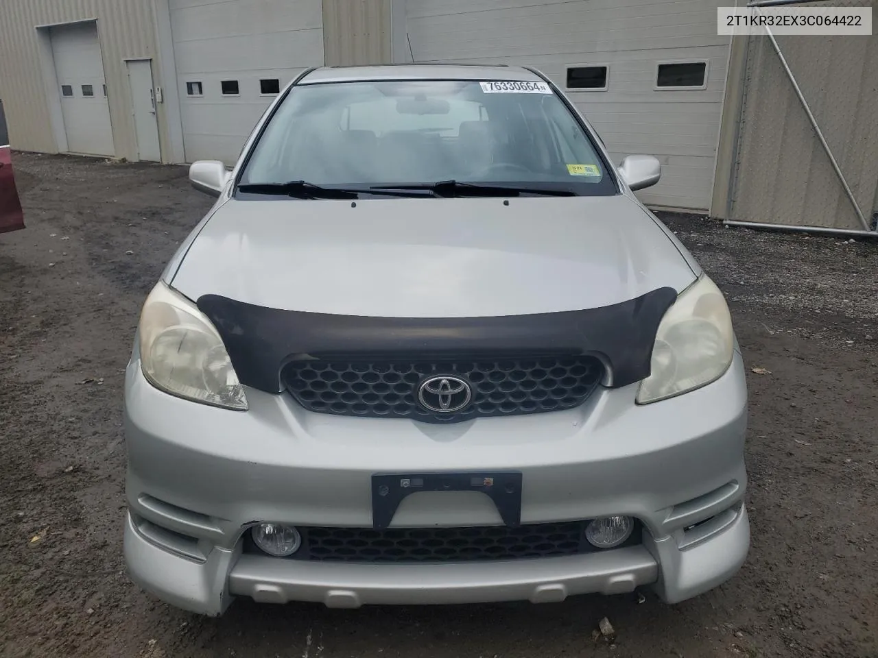 2003 Toyota Corolla Matrix Xr VIN: 2T1KR32EX3C064422 Lot: 76330664