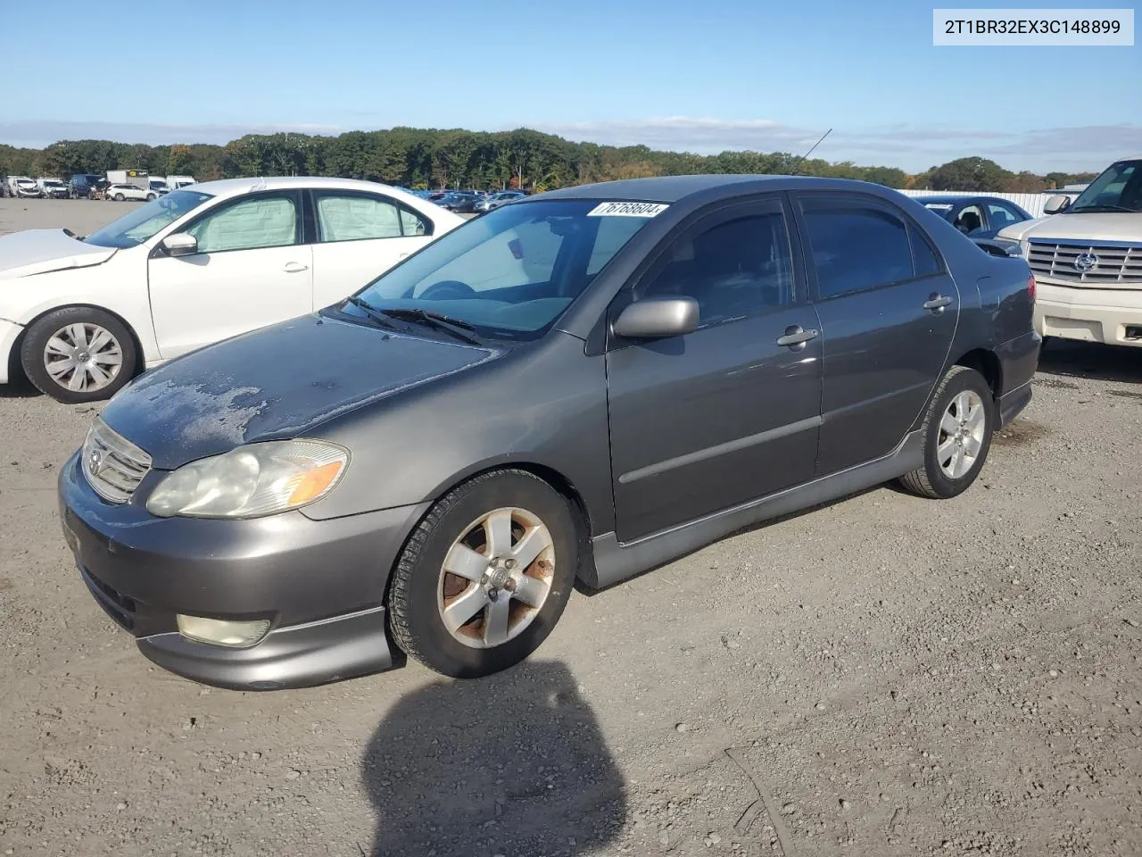 2003 Toyota Corolla Ce VIN: 2T1BR32EX3C148899 Lot: 76768604