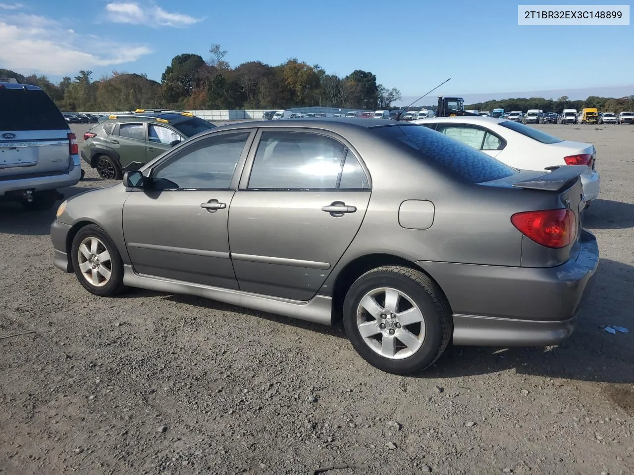 2003 Toyota Corolla Ce VIN: 2T1BR32EX3C148899 Lot: 76768604