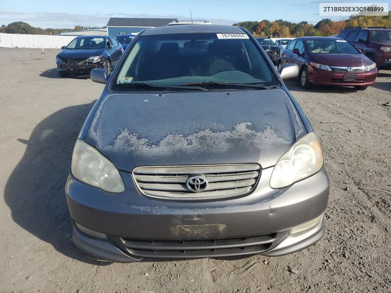 2003 Toyota Corolla Ce VIN: 2T1BR32EX3C148899 Lot: 76768604