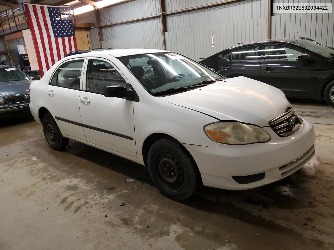 2003 Toyota Corolla Ce VIN: 1NXBR32E53Z034422 Lot: 76772374