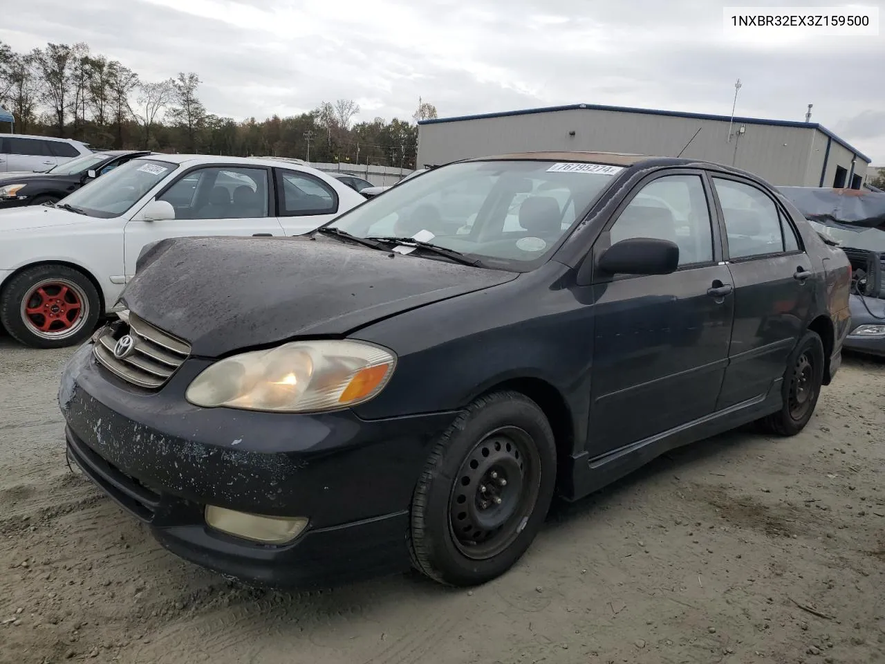 2003 Toyota Corolla Ce VIN: 1NXBR32EX3Z159500 Lot: 76795274