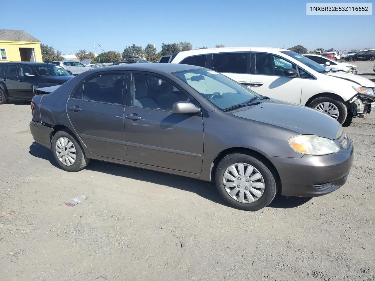 2003 Toyota Corolla Ce VIN: 1NXBR32E53Z116652 Lot: 76967754